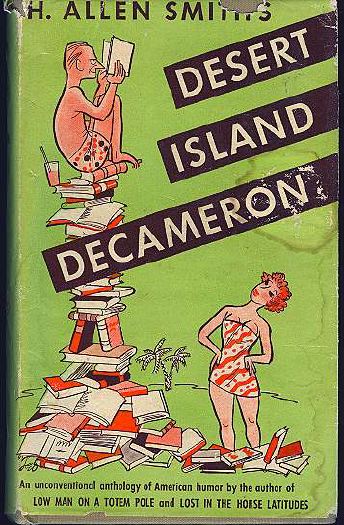 Thorne Smith in Desert Island Decameron Hardcover dust jacket